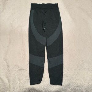 Victoria Secret Seamless Dark Green High-Waisted Leggings